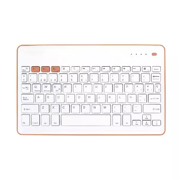 Teclado inalámbrico SilverHT Melocotón Teclado inalámbrico SilverHT Melocotón