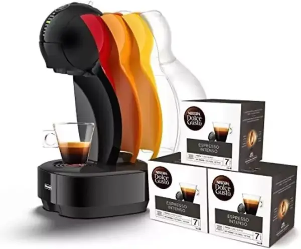 Pack de Cafetera Dolce Gusto DeLonghi Genio 2 + 48 Cápsulas de Café Pack de Cafetera Dolce Gusto DeLonghi Genio 2 + 48 Cápsulas de Café
