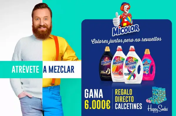 Calcetines gratis con Micolor + sorteo de 6000€ Calcetines gratis con Micolor + sorteo de 6000€