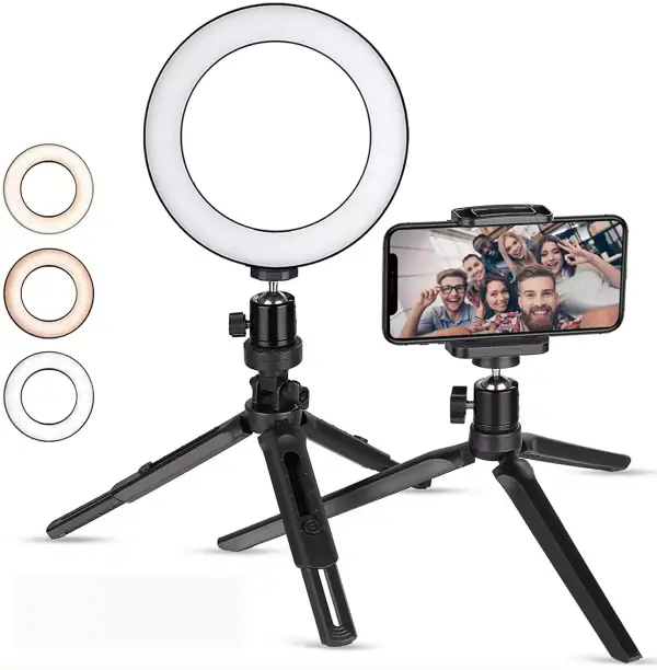 Anillo LED de 6" con 10 niveles Anillo LED de 6" con 10 niveles