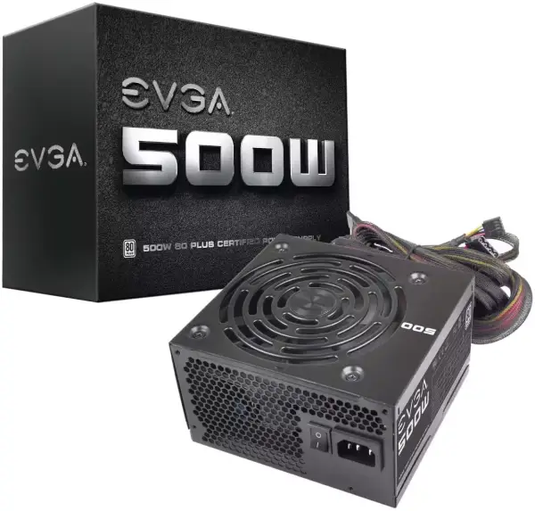 Fuente de alimentación EVGA 500 W1 Fuente de alimentación EVGA 500 W1