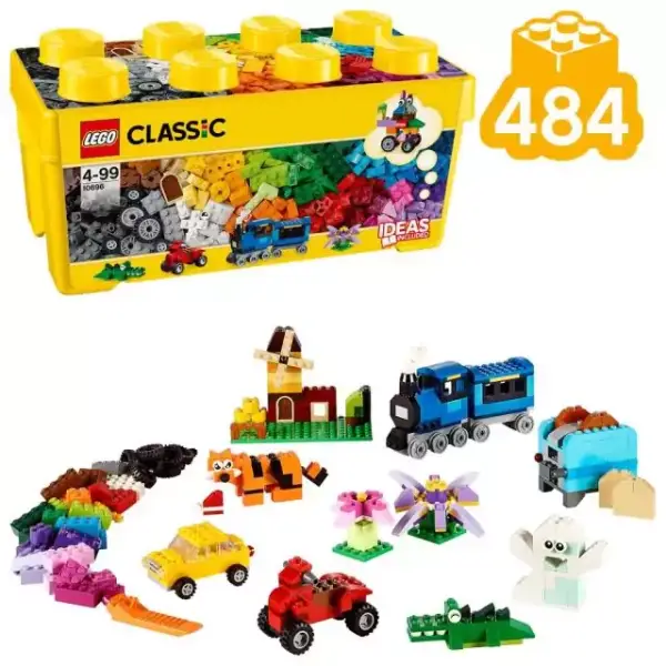 Caja de bloques de Lego Classic Mediana Caja de bloques de Lego Classic Mediana