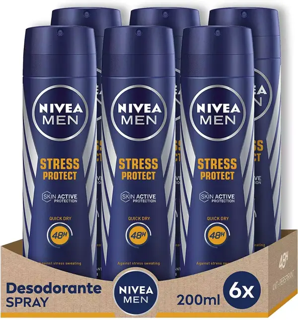 6x Nivea Men Stress Protect 200ml 6x Nivea Men Stress Protect 200ml