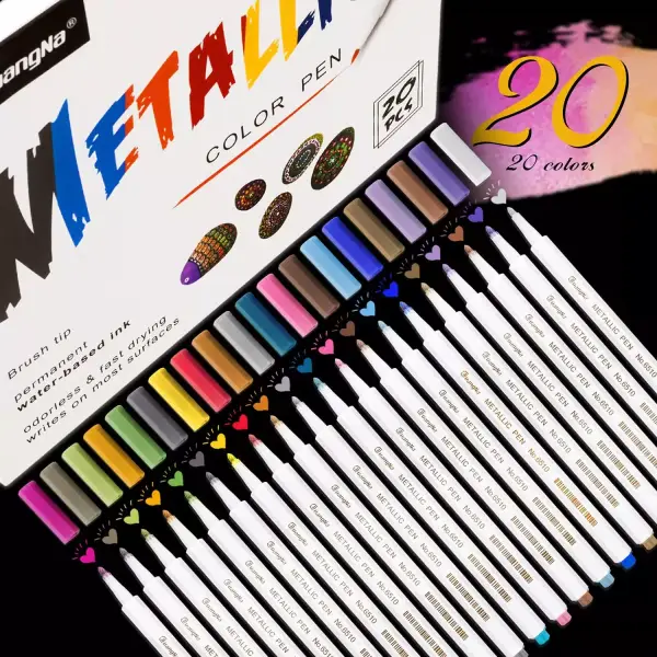 Pack 20 rotuladores metálicos Pack 20 rotuladores metálicos
