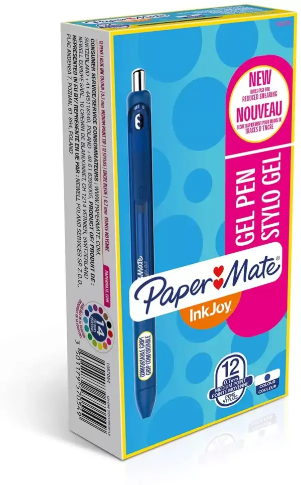 12 bolígrafos Paper Mate InkJoy 12 bolígrafos Paper Mate InkJoy