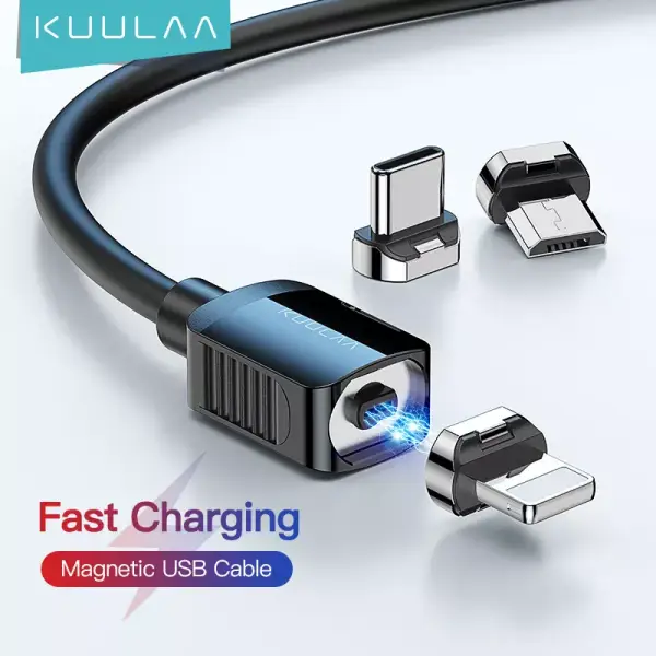 Cable USB C 1 metro magnético Cable USB C 1 metro magnético