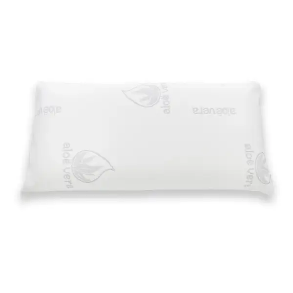 Almohada viscoelástica con tejido de Aloe Vera 105cm Almohada viscoelástica con tejido de Aloe Vera 105cm