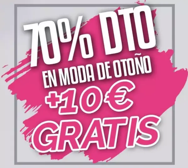 Hasta 70% dto. en moda Otoño + 10€ GRATIS Showroomprive Hasta 70% dto. en moda Otoño + 10€ GRATIS Showroomprive