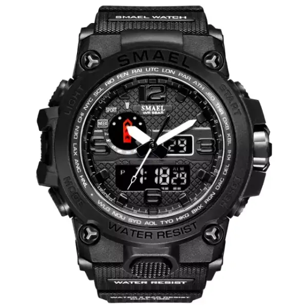 Reloj analógico doble pantalla Reloj analógico doble pantalla