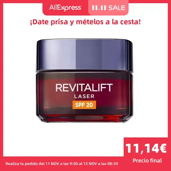 L'Oréal Paris Revitalift Láser Crema de Día Anti-Edad L'Oréal Paris Revitalift Láser Crema de Día Anti-Edad