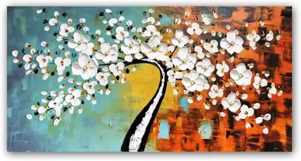 Lienzo de pintura al óleo para decoración Lienzo de pintura al óleo para decoración
