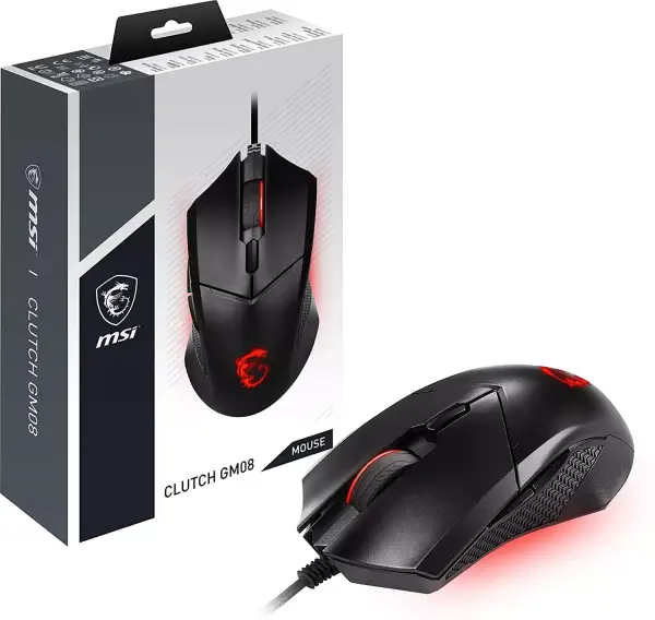 Ratón MSI Clutch GM08 para Videojuegos Ratón MSI Clutch GM08 para Videojuegos