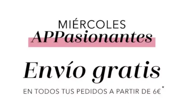 Envío gratis en Douglas SOLO HOY (Pedidos de +6€) Envío gratis en Douglas SOLO HOY (Pedidos de +6€)
