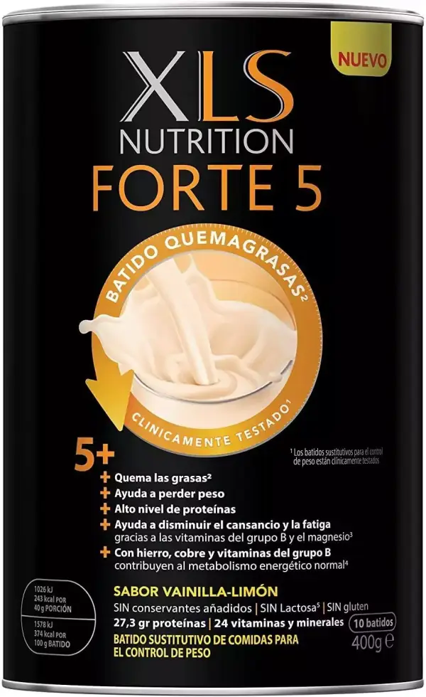 Batido Quemagrasas XLS MEDICAL Forte 5 Batido Quemagrasas XLS MEDICAL Forte 5