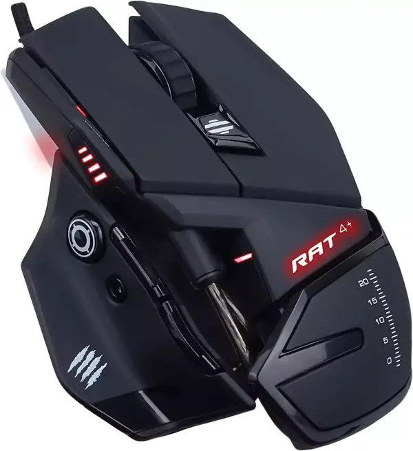 Ratón gaming Mad Catz R.A.T. 4+ 7200 DPI Ratón gaming Mad Catz R.A.T. 4+ 7200 DPI