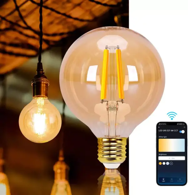 Bombilla LED vintage E27 Alexa y Google Home Bombilla LED vintage E27 Alexa y Google Home