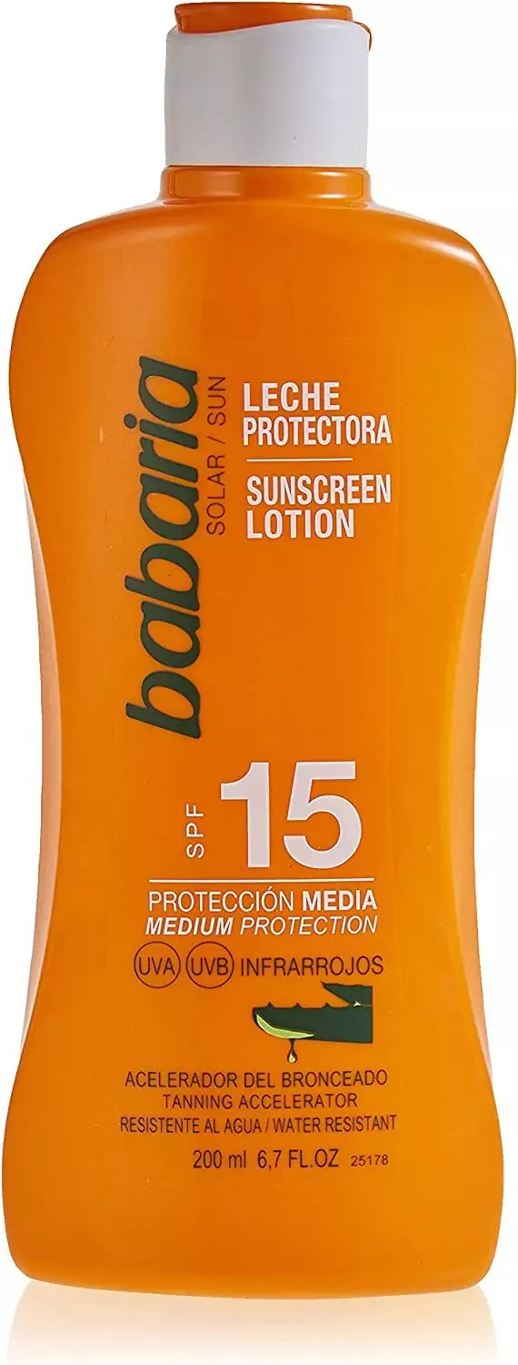 Leche solar protectora Babaria 200ml Leche solar protectora Babaria 200ml