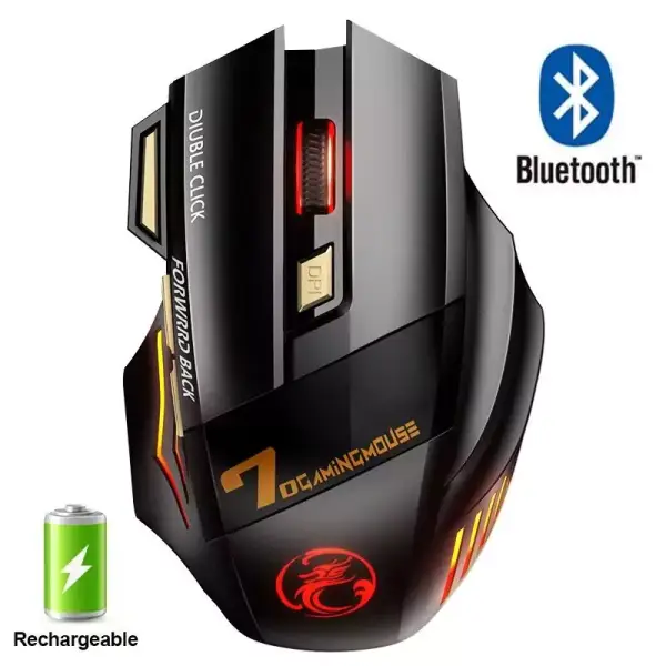 Ratón inalámbrico gaming 5500 DPI RGB Ratón inalámbrico gaming 5500 DPI RGB