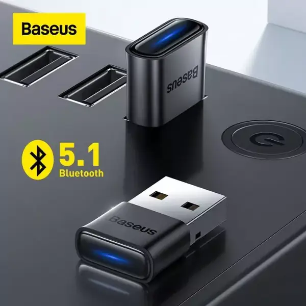 Baseus Adaptador USB con Bluetooth 5.1 Baseus Adaptador USB con Bluetooth 5.1
