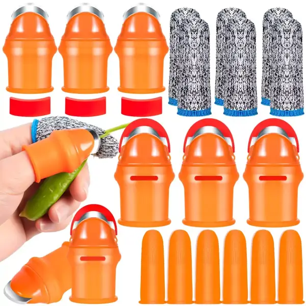 Protector de dedo de silicona para cortar Protector de dedo de silicona para cortar