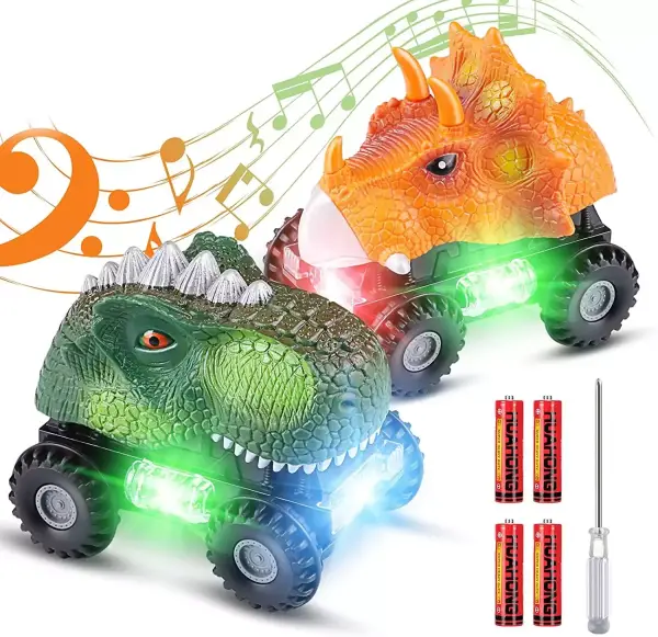 2 coches dinosaurio para niños/as 2 coches dinosaurio para niños/as