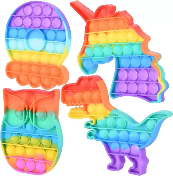 Kit de 4 juguetes Pop It Kit de 4 juguetes Pop It