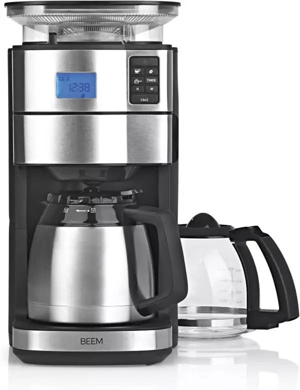 Cafetera de filtro con molinillo BeemFresh 1000W Cafetera de filtro con molinillo BeemFresh 1000W