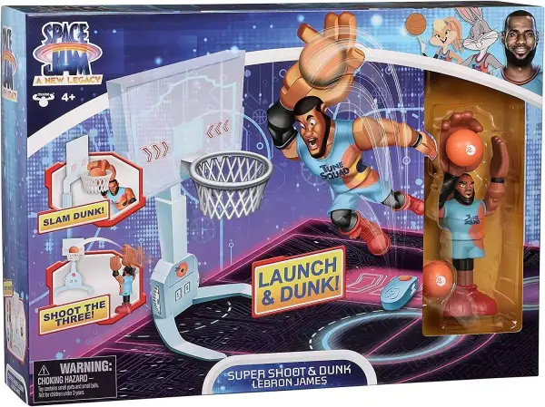 Space Jam Super Dunks: Juguete cancha de baloncesto Space Jam Super Dunks: Juguete cancha de baloncesto