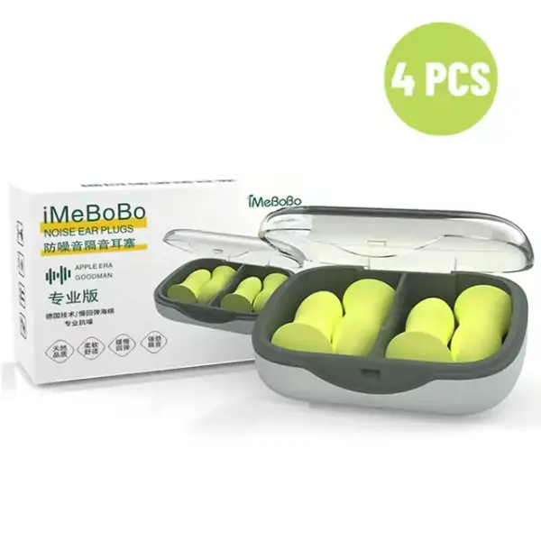 Pack 4 tapones para oído + estuche Pack 4 tapones para oído + estuche