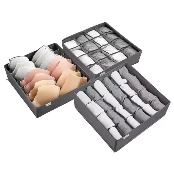 Caja de almacenamiento de tela (organizadora) Caja de almacenamiento de tela (organizadora)