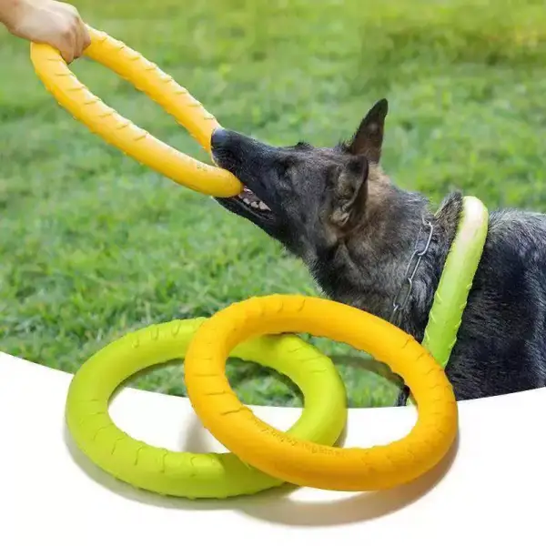 Disco volador antimordeduras para perros Disco volador antimordeduras para perros