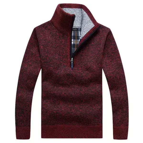 Jersey de punto grueso y cálido para hombre Jersey de punto grueso y cálido para hombre