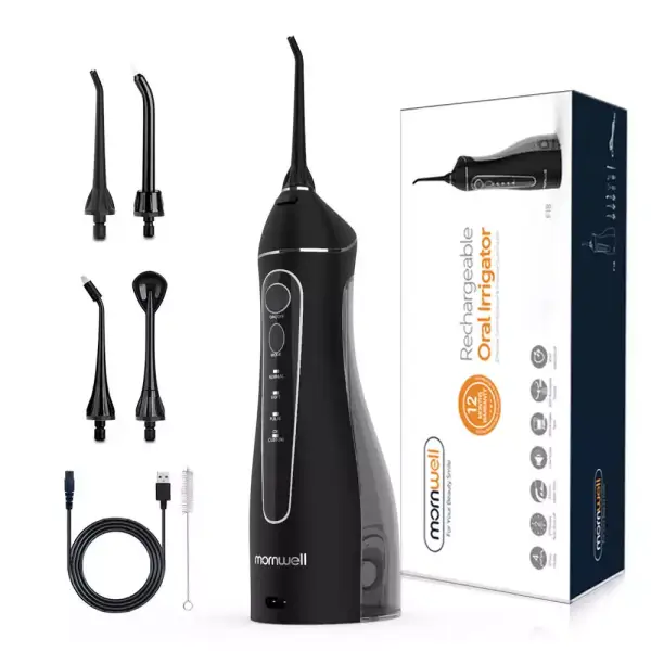 Mornwell irrigador Oral portátil F18 + accesorios Mornwell irrigador Oral portátil F18 + accesorios