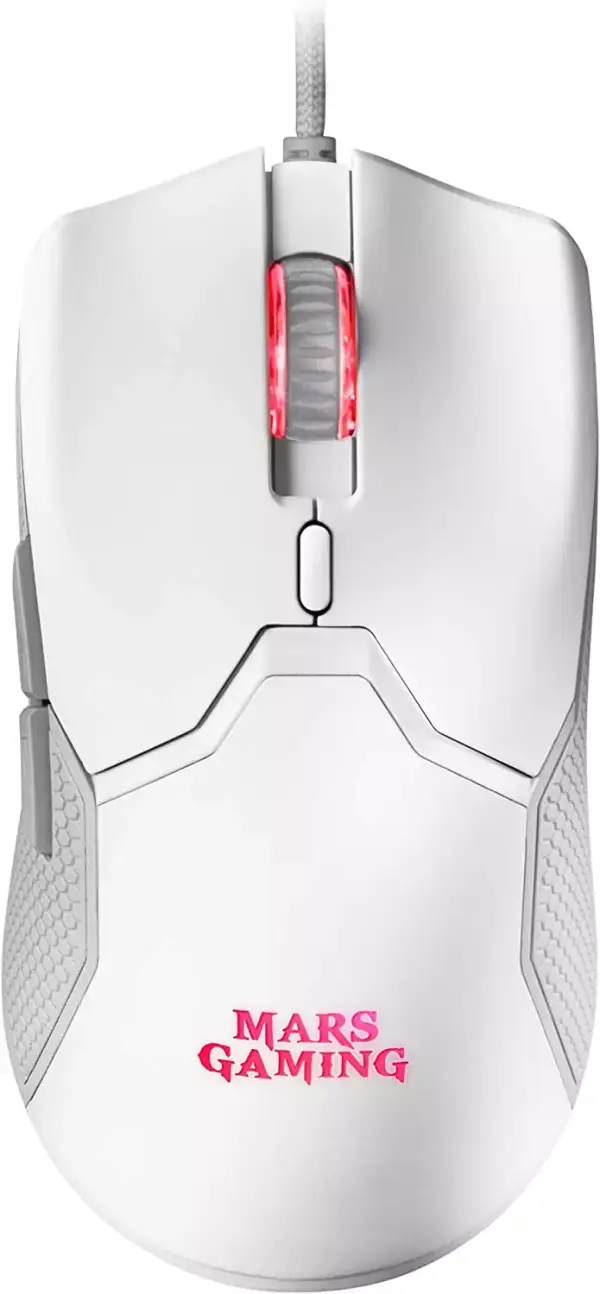 Ratón gaming Mars Gaming RGB ultraligero 10000 DPI Ratón gaming Mars Gaming RGB ultraligero 10000 DPI