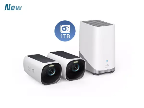 Pack 2 Cámaras + Servidor Almacenamiento 1TB Eufy S330 Pack 2 Cámaras + Servidor Almacenamiento 1TB Eufy S330