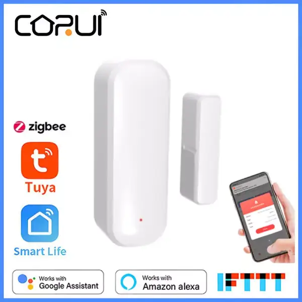 Sensor de apertura Wifi para puertas y ventanas Sensor de apertura Wifi para puertas y ventanas