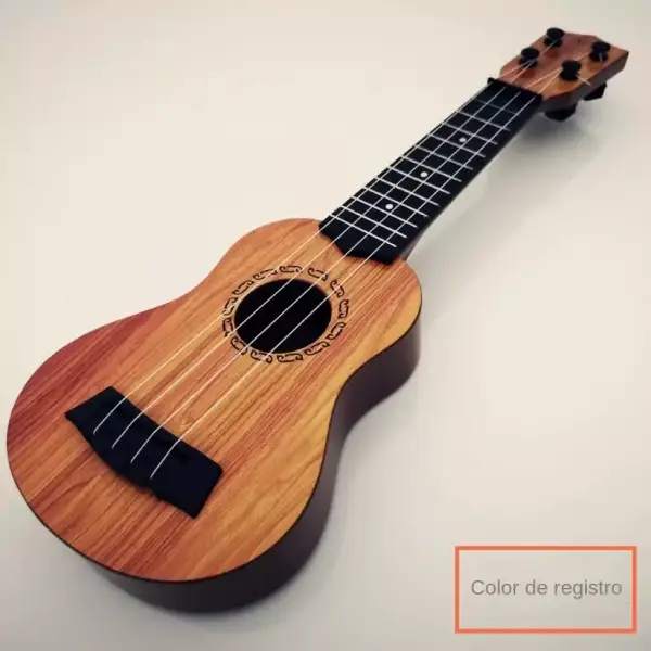 Guitarra de juguete para niños de 35cm con púa Guitarra de juguete para niños de 35cm con púa
