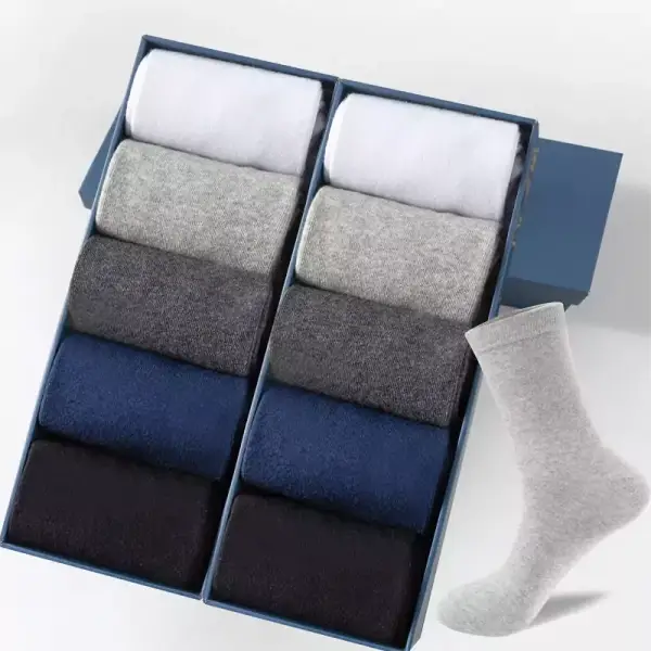 Calcetines largos de algodón para hombre 20 pares Calcetines largos de algodón para hombre 20 pares