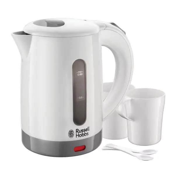 Russell Hobbs Hervidor de Agua eléctrico travel 0,8L 1000W Russell Hobbs Hervidor de Agua eléctrico travel 0,8L 1000W