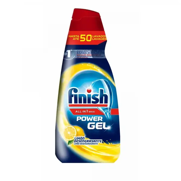 Finish All in 1 Max Power Gel Limón Finish All in 1 Max Power Gel Limón