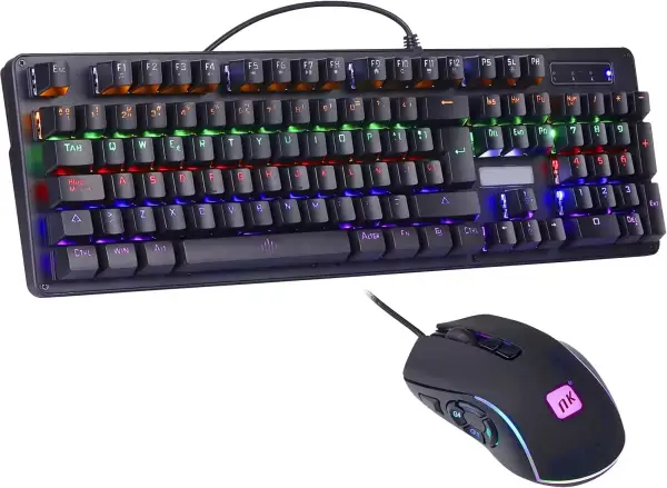 Pack teclado y ratón gaming NK Onyx Pack teclado y ratón gaming NK Onyx