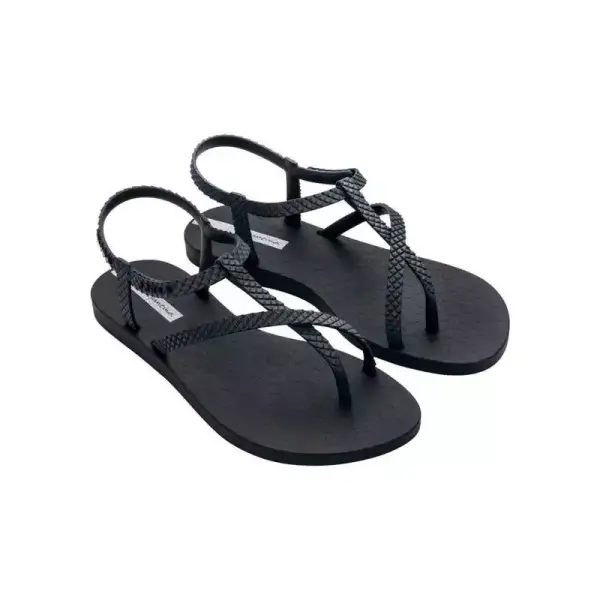 IPANEMA Sandalia Class Wish II Fem Black Dark Grey IPANEMA Sandalia Class Wish II Fem Black Dark Grey