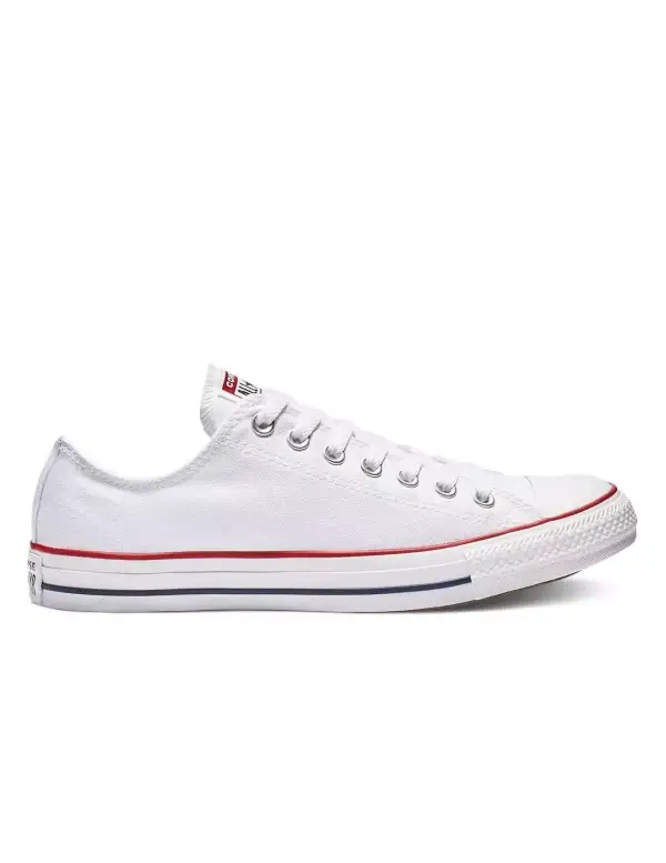 Zapatilla Converse All Star Baja Lona Blanca Zapatilla Converse All Star Baja Lona Blanca