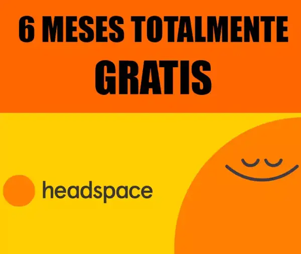 Suscripción Headspace 6 meses Suscripción Headspace 6 meses