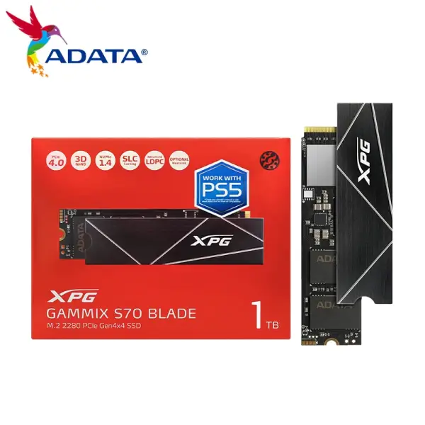 SSD NVMe XPG GAMMIX S70 Blade 1TB Gen4 SSD NVMe XPG GAMMIX S70 Blade 1TB Gen4