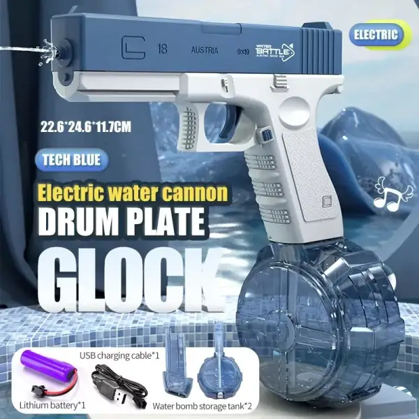 Pistola glock de agua eléctrica Pistola glock de agua eléctrica