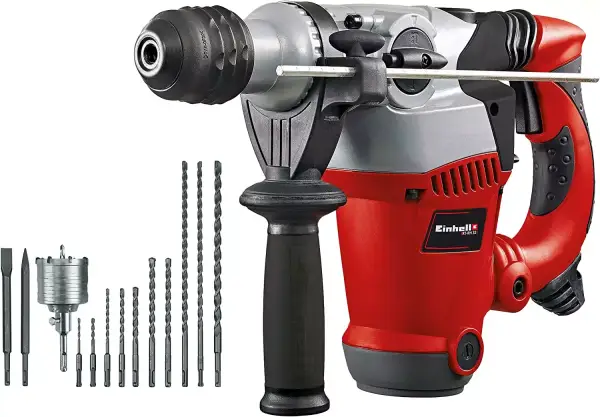 Einhell Pack Martillo Perforador Eléctrico con 12 accesorios Einhell Pack Martillo Perforador Eléctrico con 12 accesorios