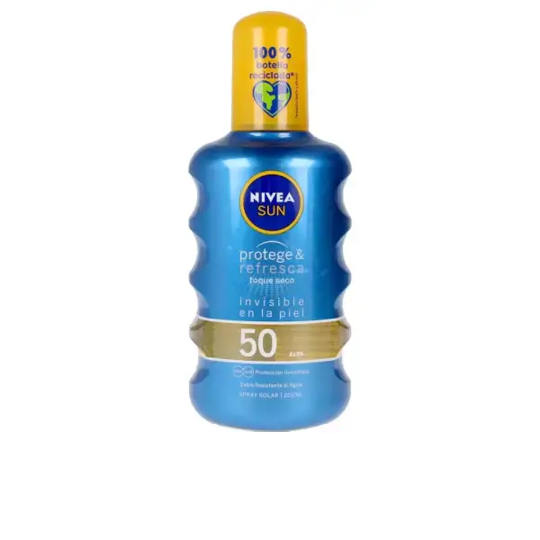 Solar Nivea SUN PROTEGE&REFRESCA spray solar seco SPF50 Solar Nivea SUN PROTEGE&REFRESCA spray solar seco SPF50