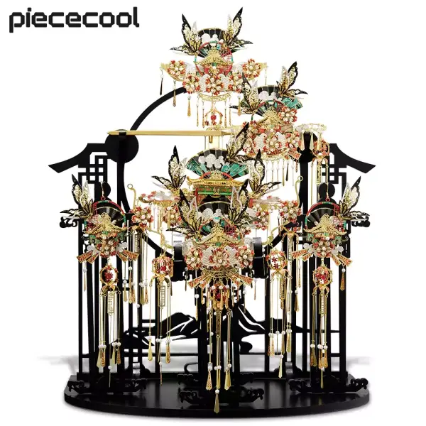 Piececool rompecabezas de metal 3D joyería del Palacio Imperial Piececool rompecabezas de metal 3D joyería del Palacio Imperial