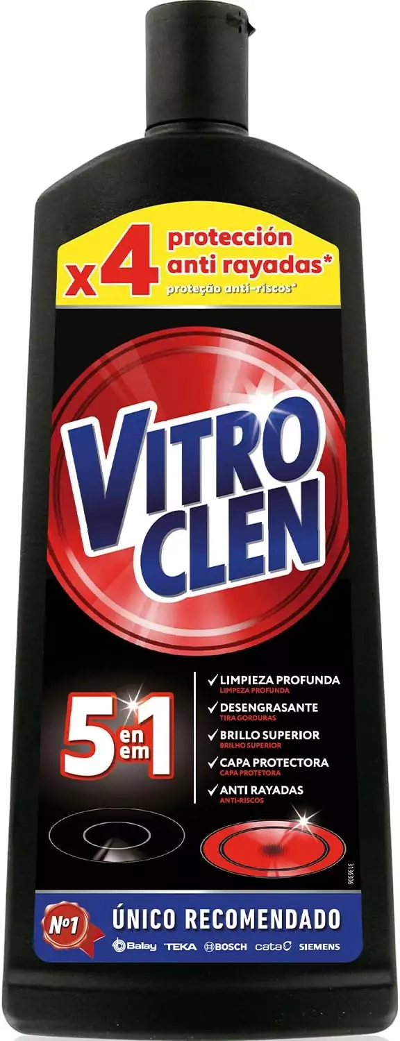450 ml Limpiador de vitrocerámica en crema Vitroclen 450 ml Limpiador de vitrocerámica en crema Vitroclen